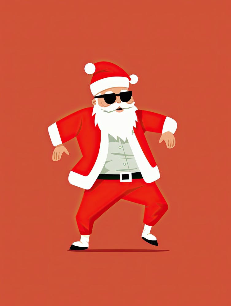 Santa Claus Dancing 3