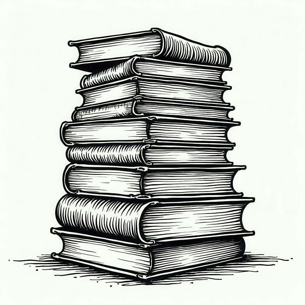 Stack Of Books 5