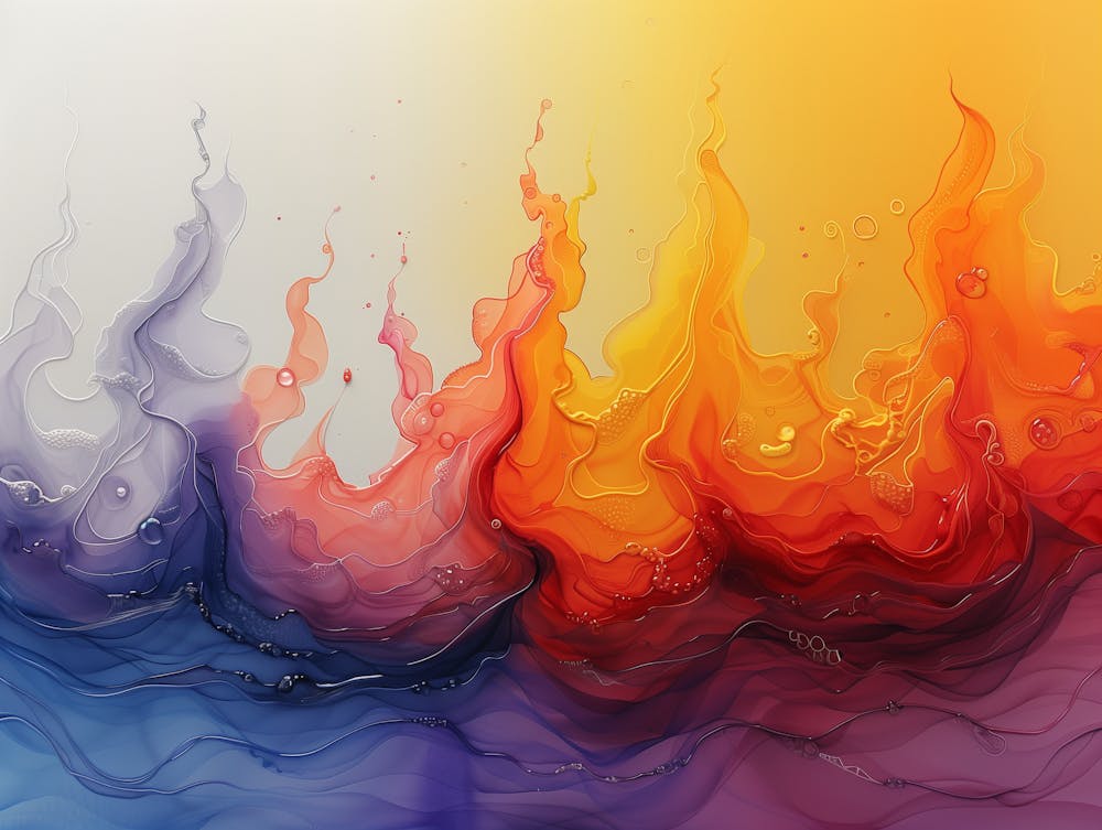 Abstract Watercolor Painting 1