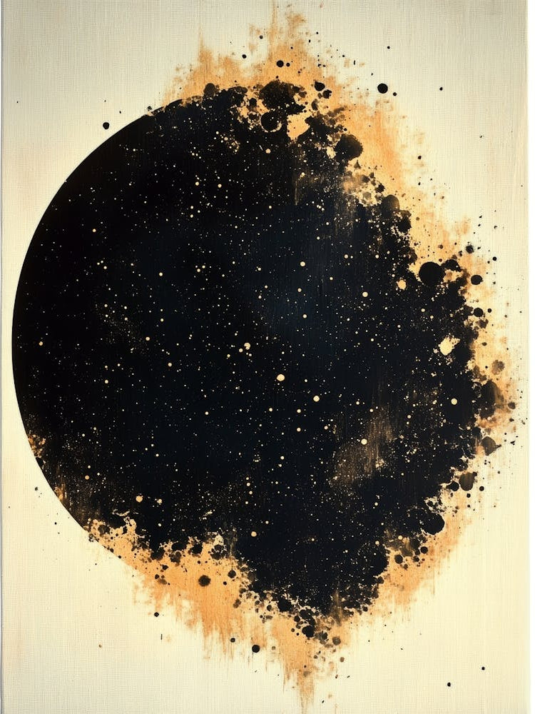 Abstract Minimal Celestial Painting 1