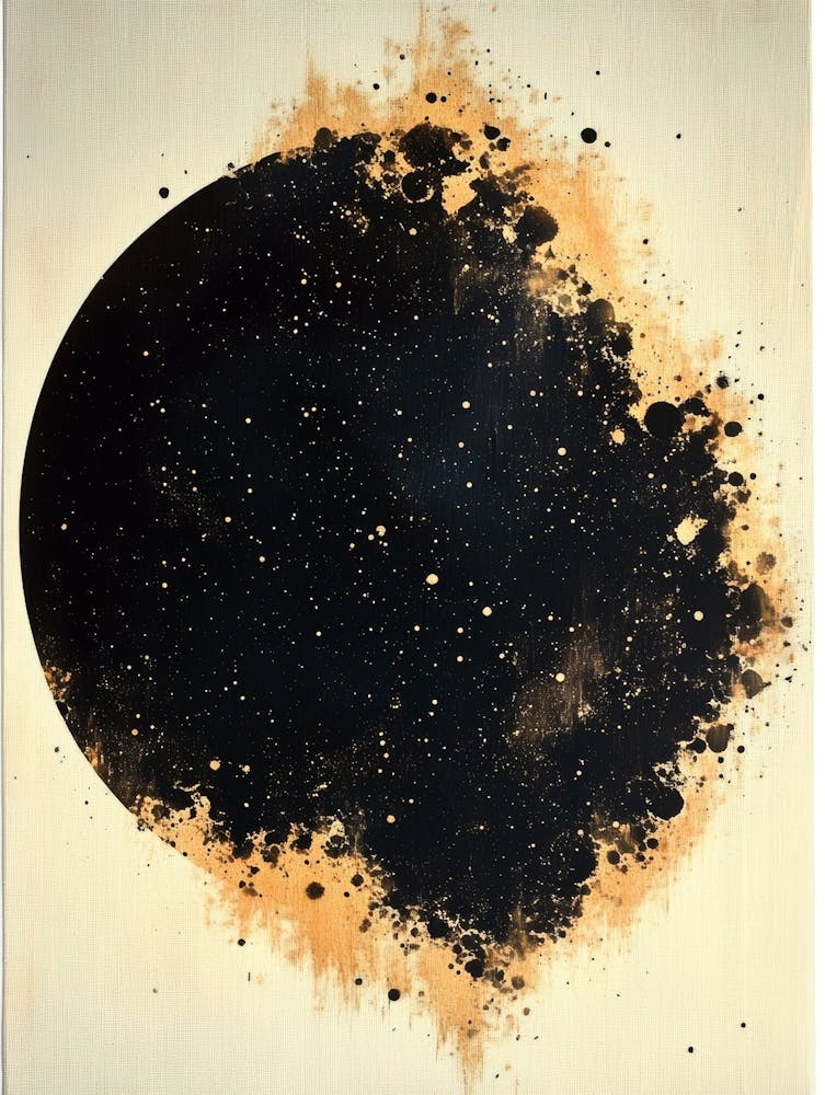 Abstract Minimal Celestial Painting 1