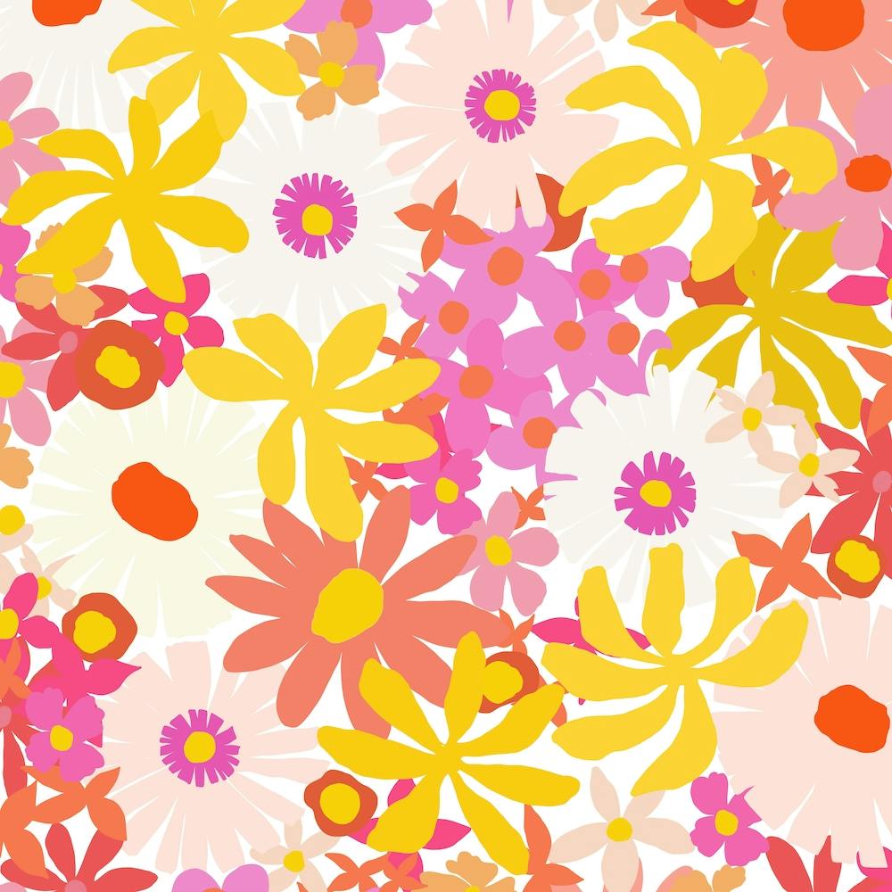 Caribbean Garden In Papaya  Square