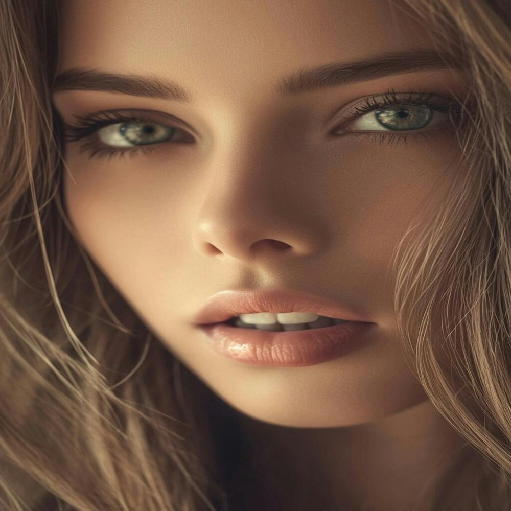 Portrait Of A Beautiful Woman