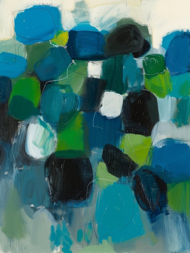 Blues And Greens 1