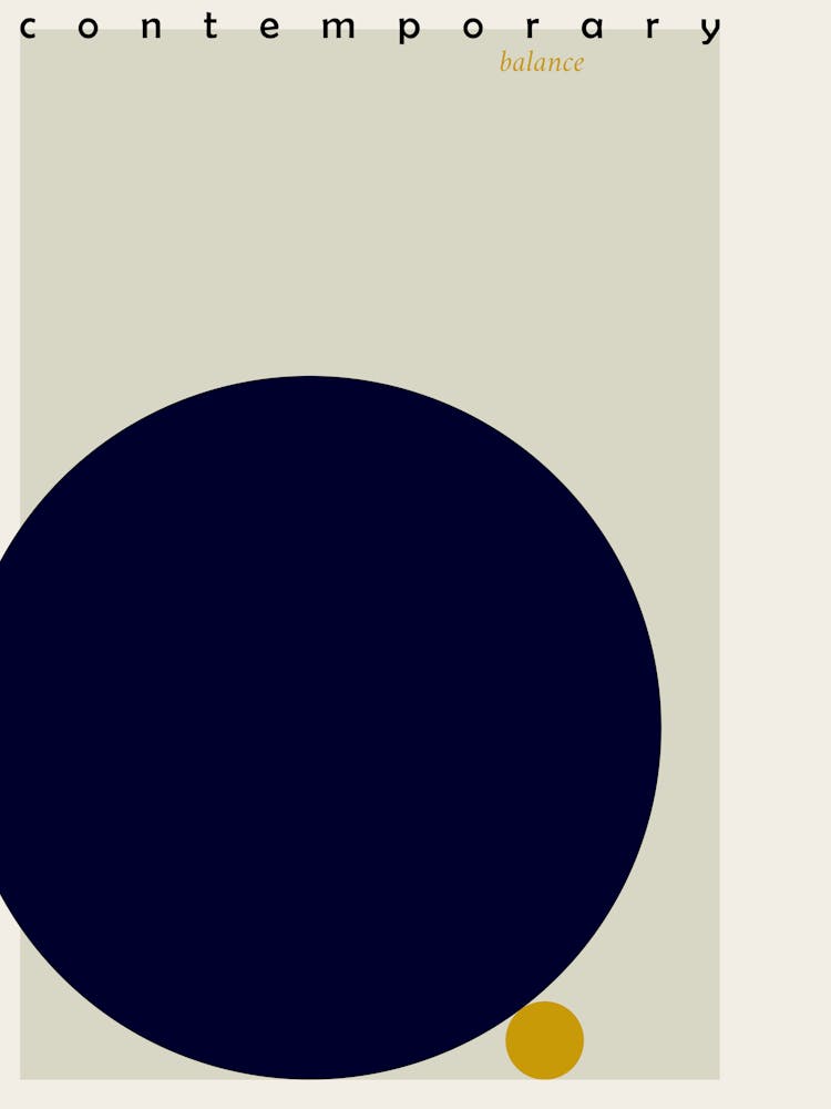 expectant iteration contemporary balance