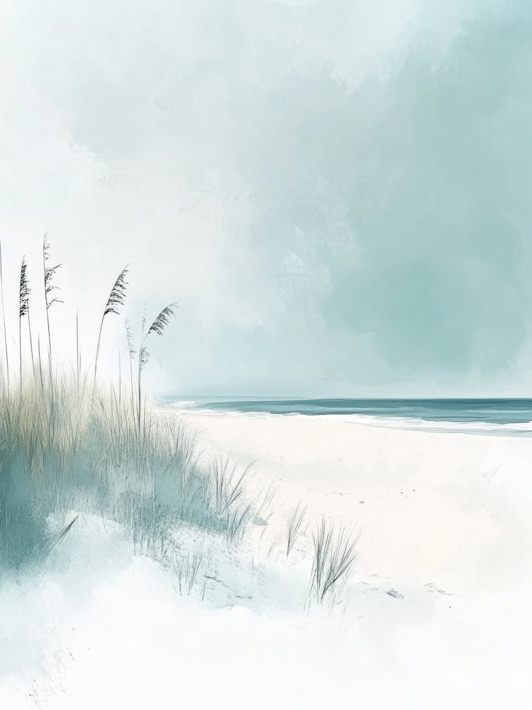 Sea Oats Canvas Print