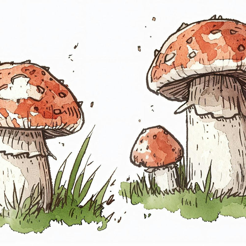 Mushroom Illustration