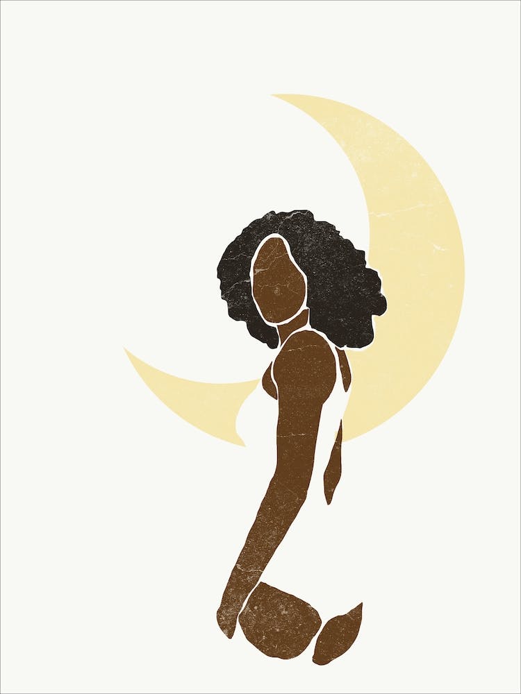 Boho Moon I
