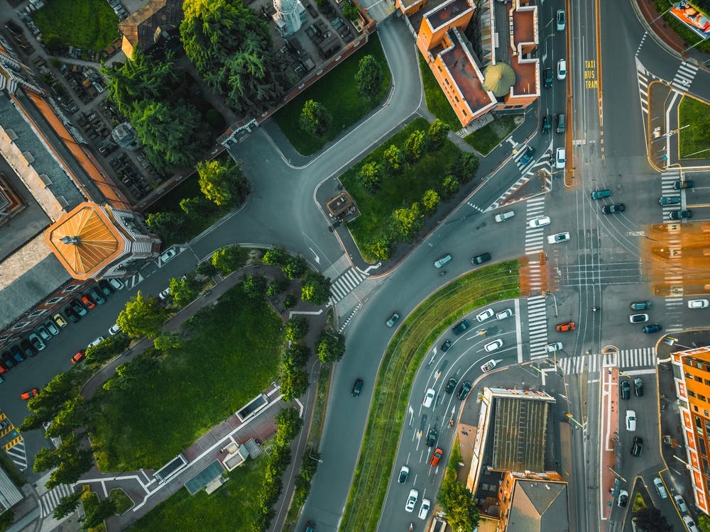 Drone Diaries: Capturing Italy Cityscape Wall Art Prins