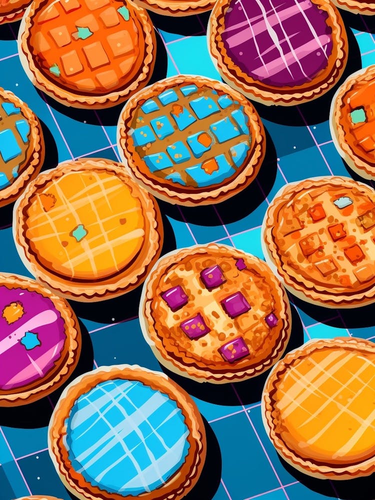 Sweet Tart Pop Art 1