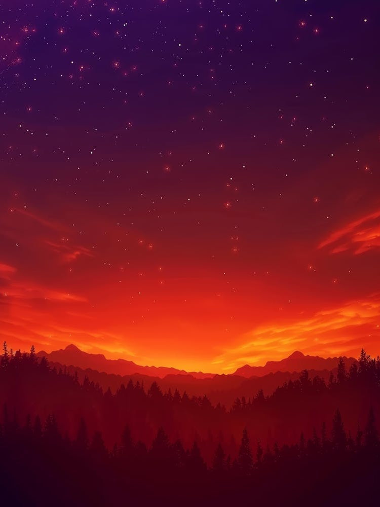 Night Sky With Stars 3