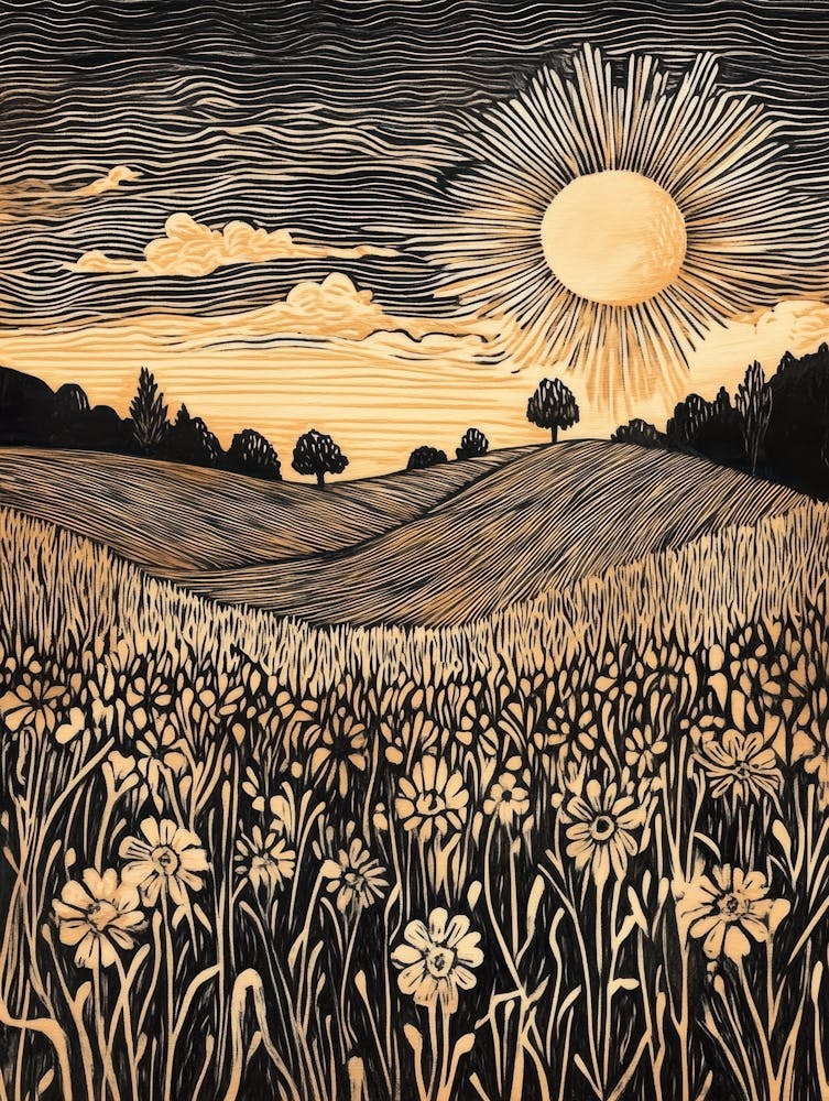 Field Of Daisies