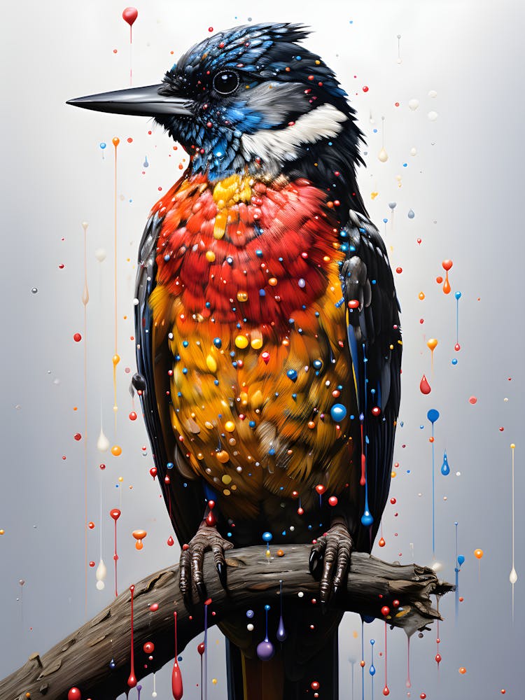 Avian Elegance Bird Portrait