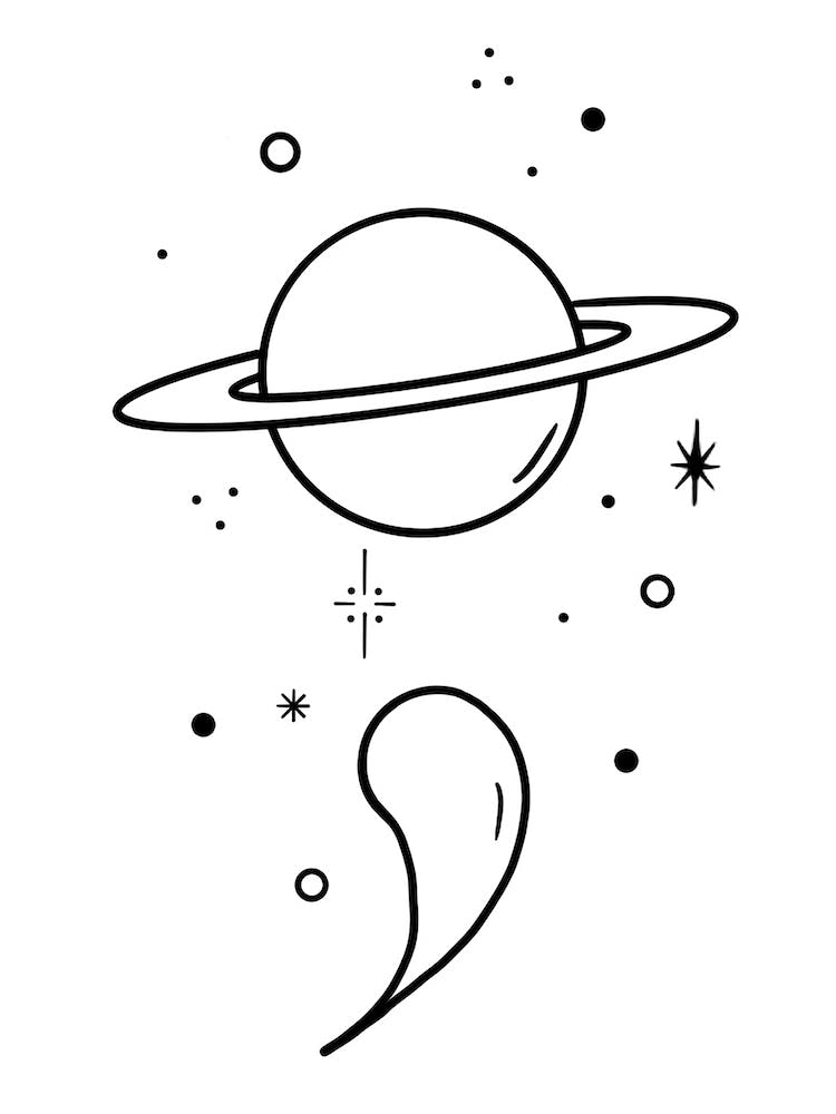 Solar System Semicolon
