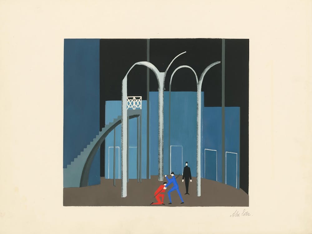 Theater Models (1930), Alexandra Exter (12)