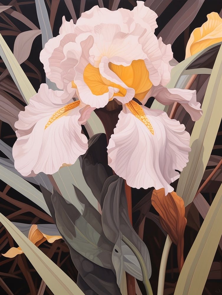 Flower Illustration Iris 4