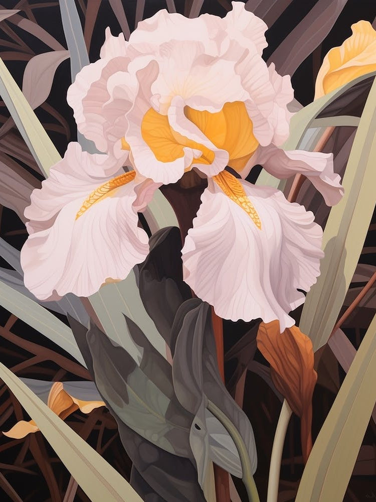 Flower Illustration Iris 4