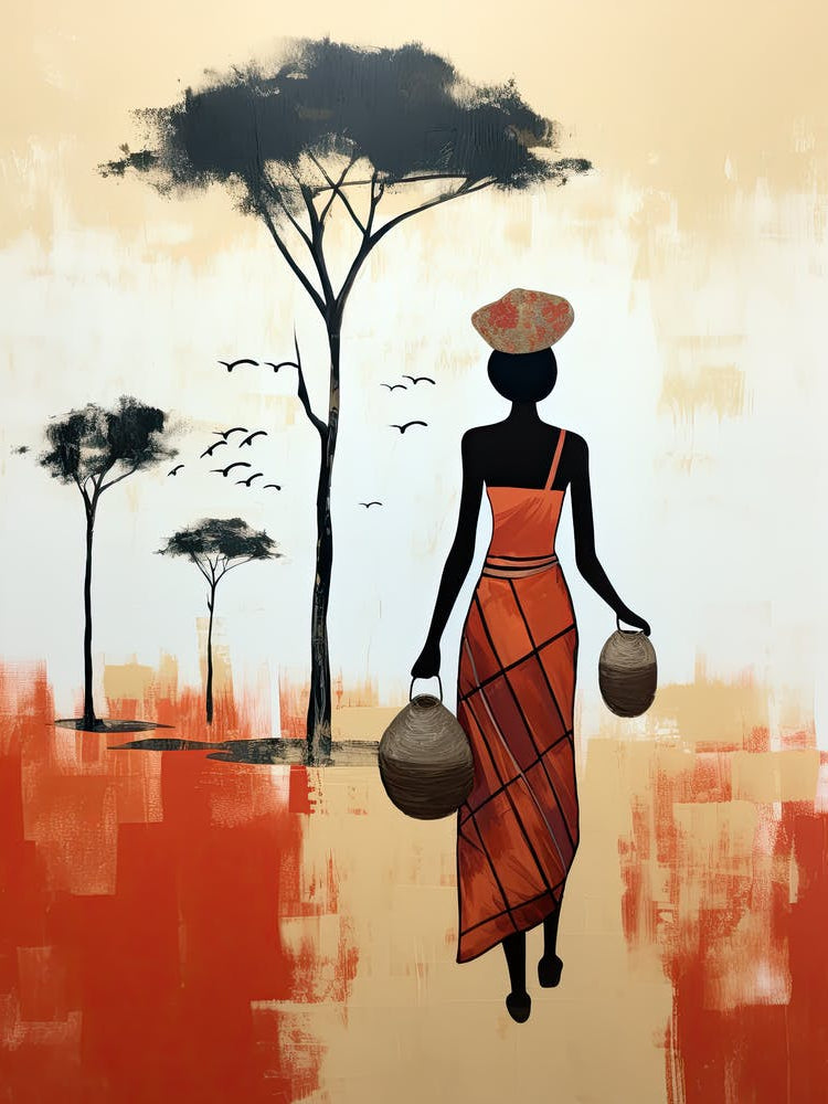 African Woman | Boho Style 5