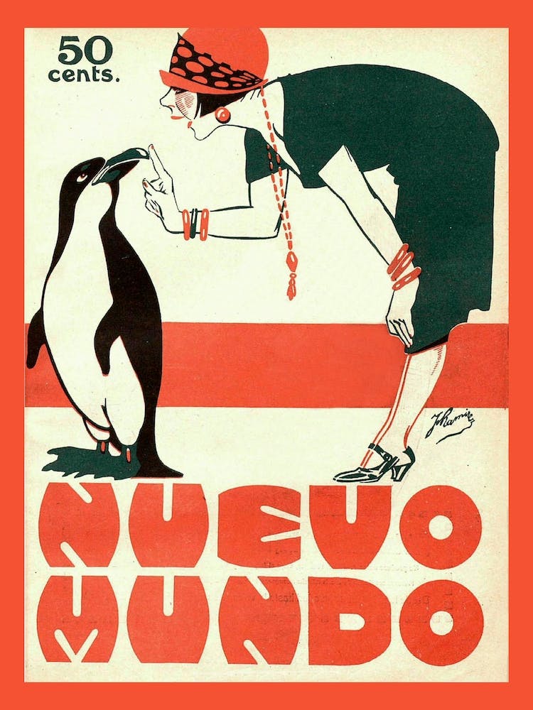 Nuevo Mundo Magazine Cover, Francisco Ramirez