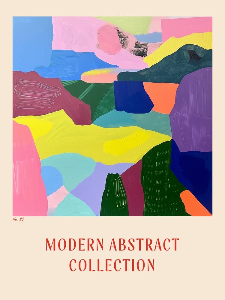 Modern Abstract Collection Poster 82