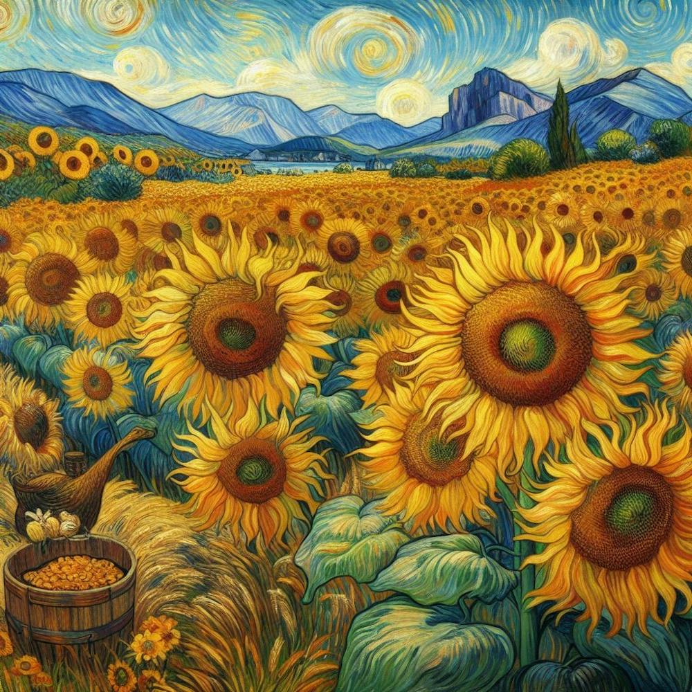 Sunflowers, Vincent van Gogh