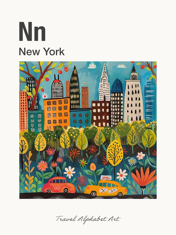 Kids Travel Alphabet  New York 3