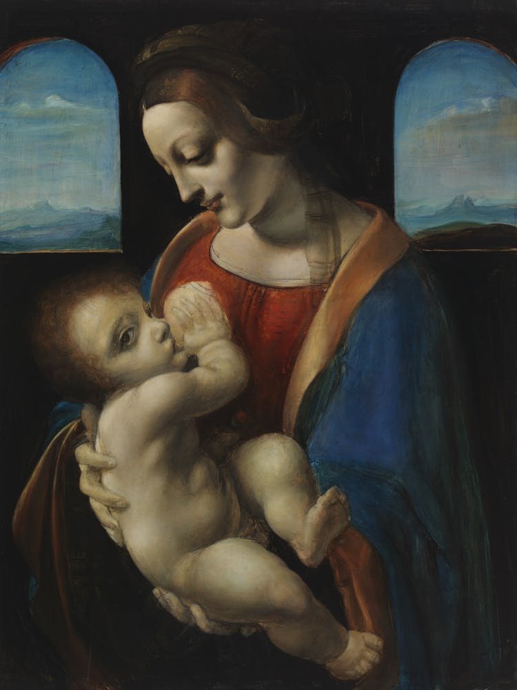 Madonna Litta, Copy After Leonardo Da Vinci, 1896, By Magnus Enckell