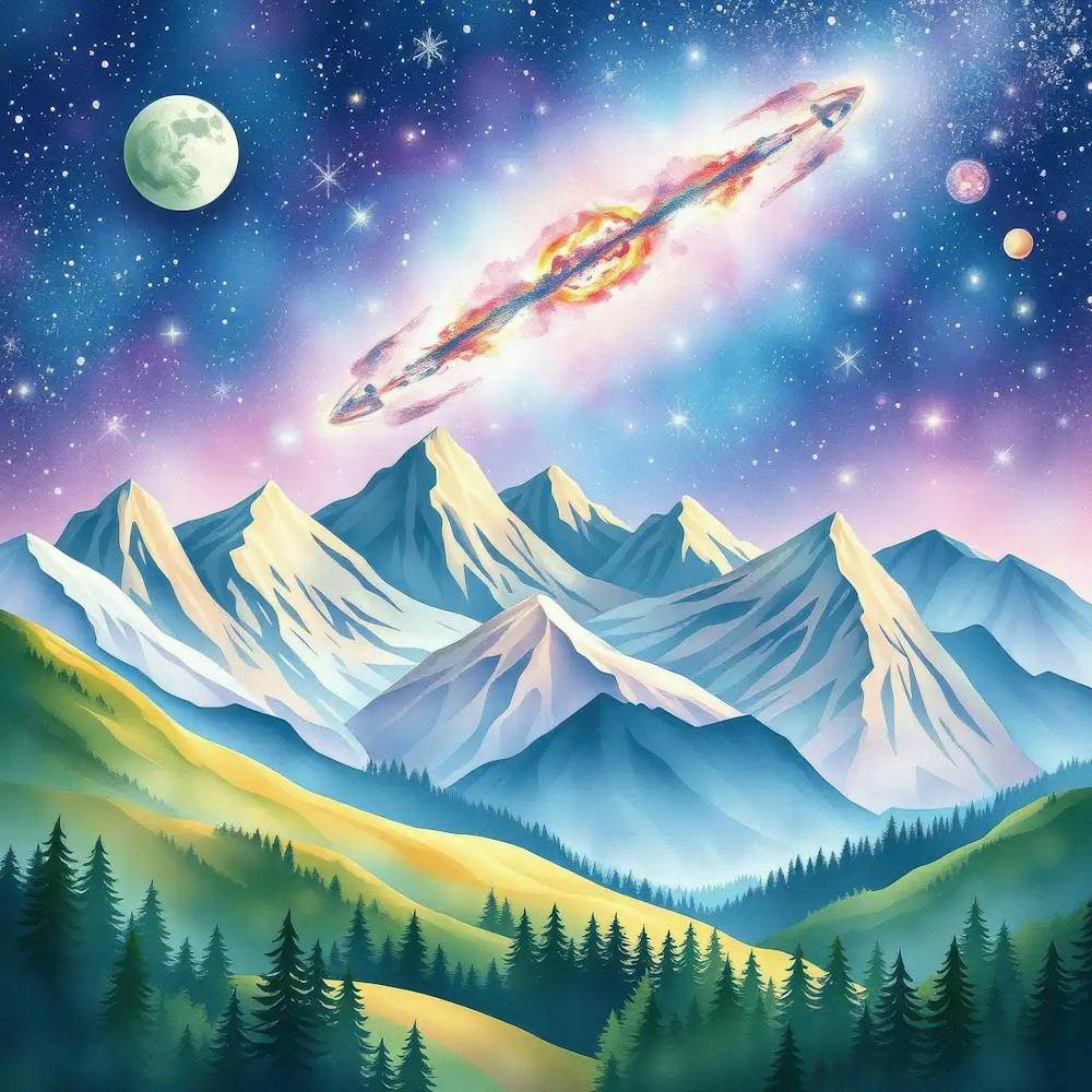 Spaceship In The Sky 1