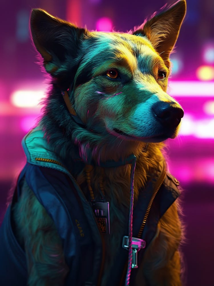 Cyberpunk Dog 10