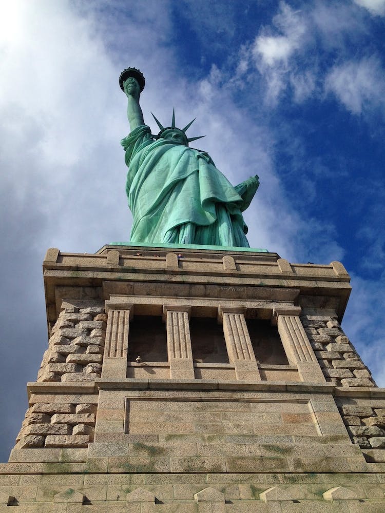 Statue of Liberty from Below