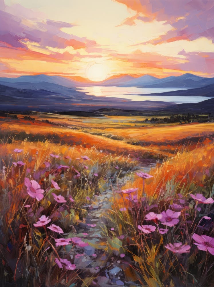 Sunset In The Meadow 3