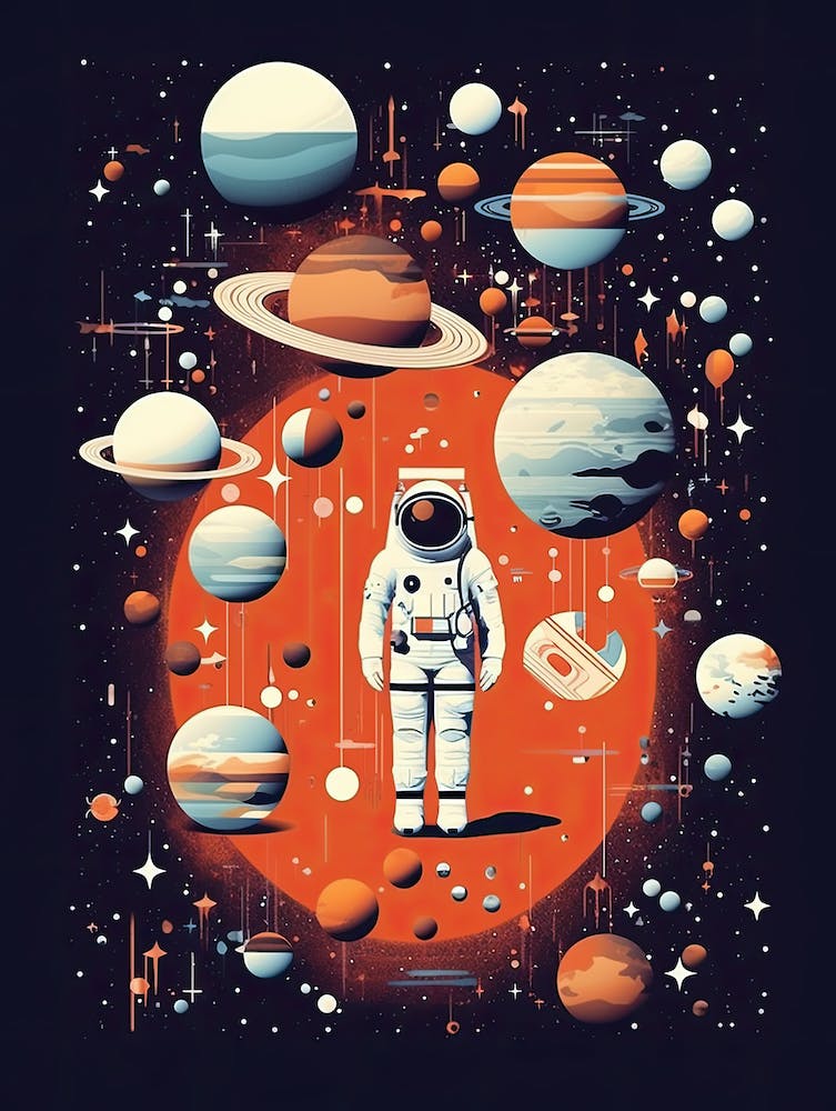 Astronomy's Wanderer: Journey in Space