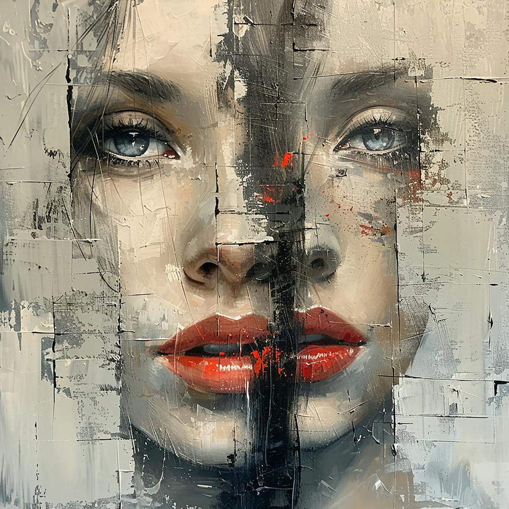 Portrait Of A Woman 7 - city wall art, colorful wall art, home decor, minimal art, modern wall art, wall art, wall decoration, wall print colourful wall art, decor wall art, digital art, digital art download, interior wall art, downloadable art, eclectic wall, fantasy wall art, home decoration, home decor wall, printable art, printable wall art, wall art prints, artistic expression, contemporary, modern art print,