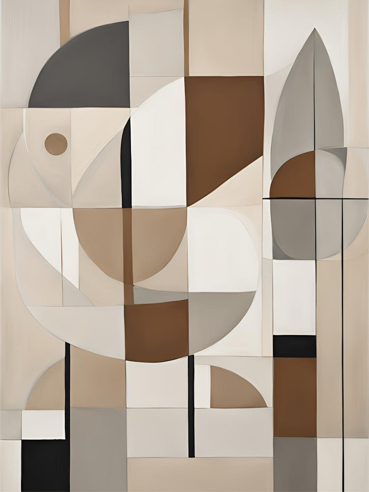 Abstract Mid Century Neutral
