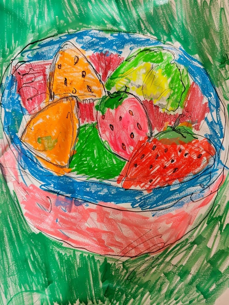 Jellies Fruit Dessert Scribble 2