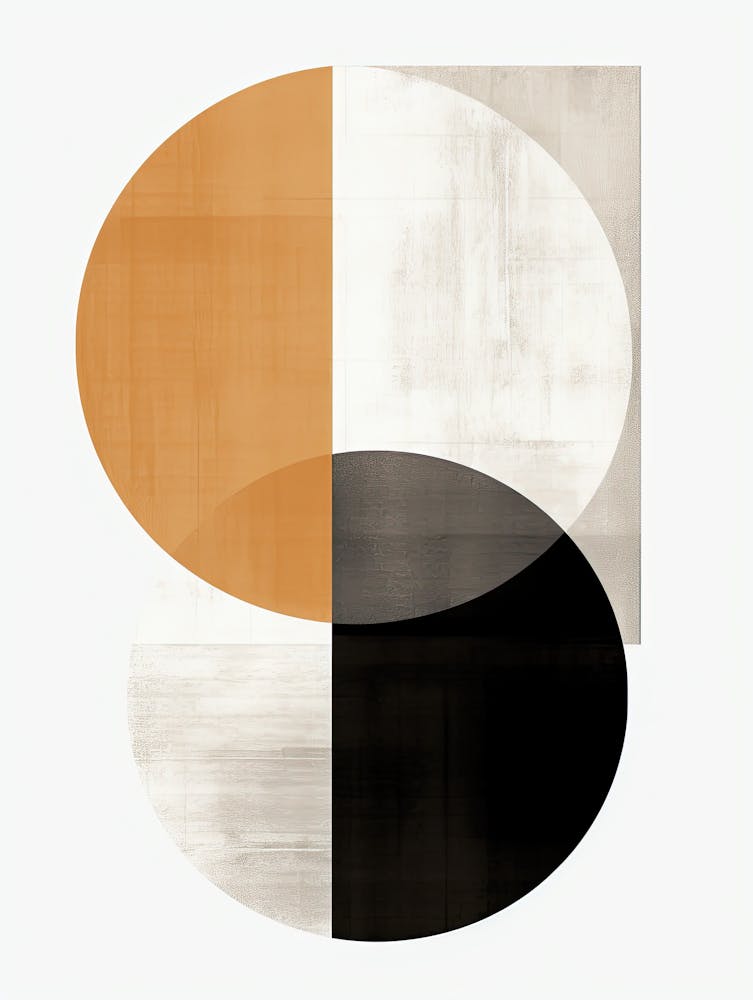 Abstract Circles Canvas Print