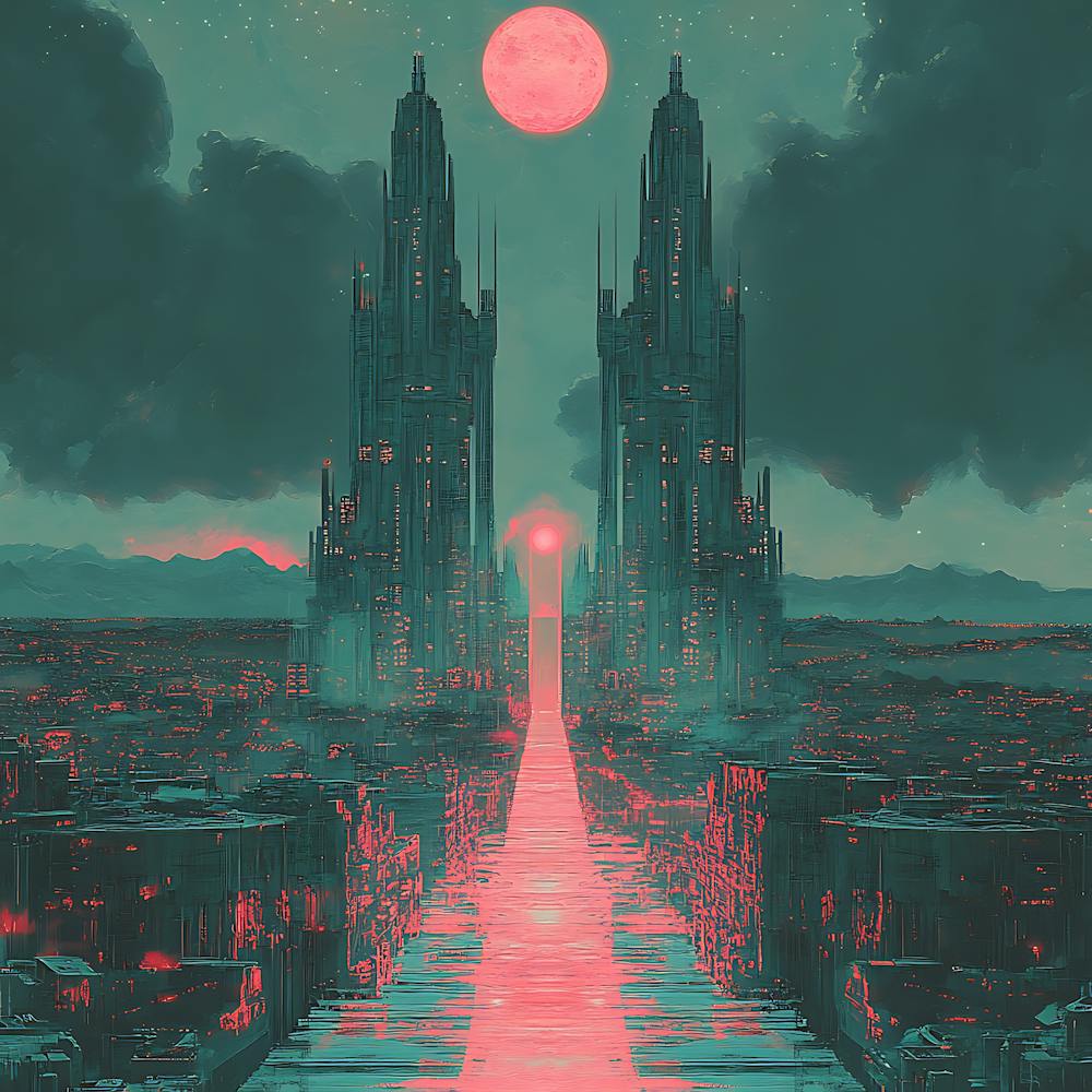 Alien Jungle Meets Future City 6