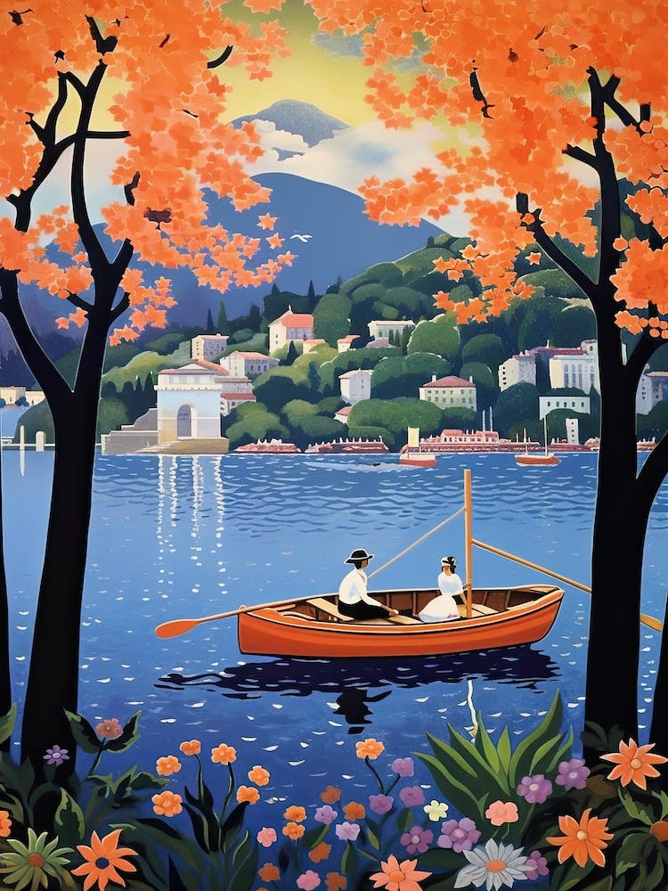 Lake Como Italy Vintage 4