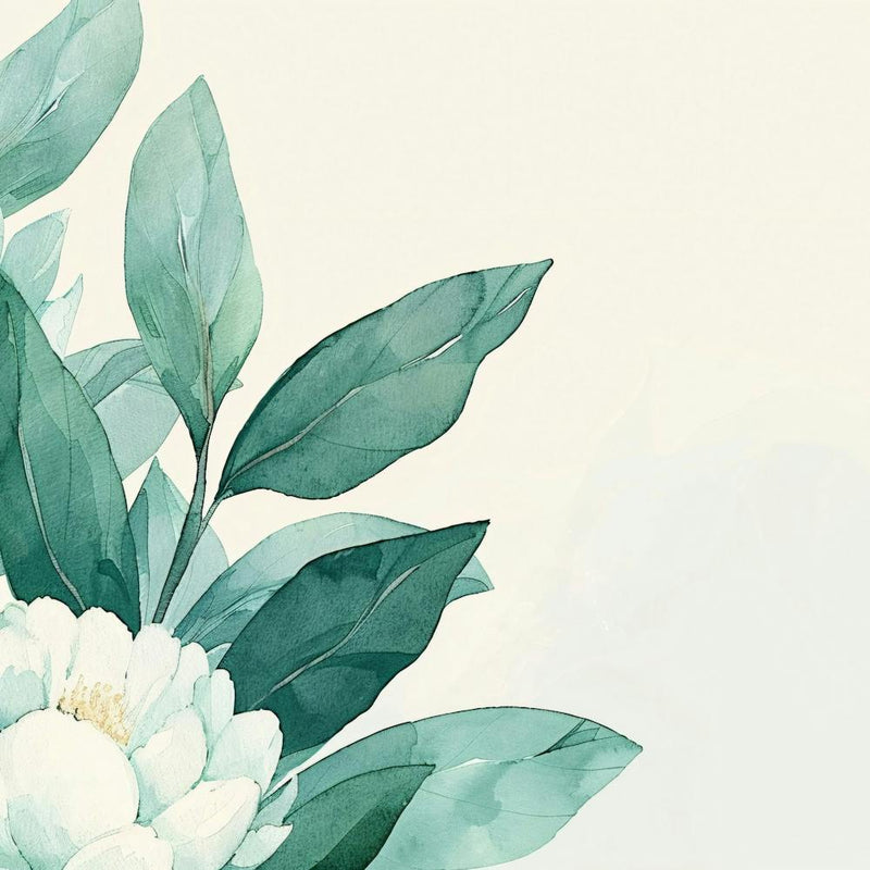 Watercolor Peony