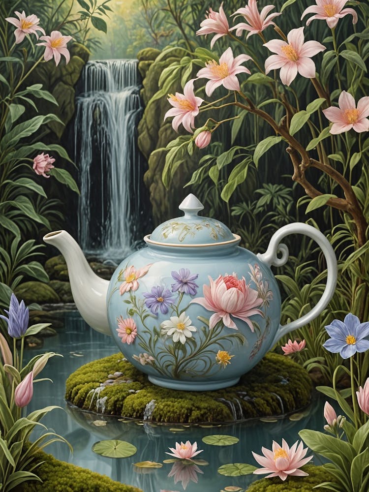 Teapot In The Garden