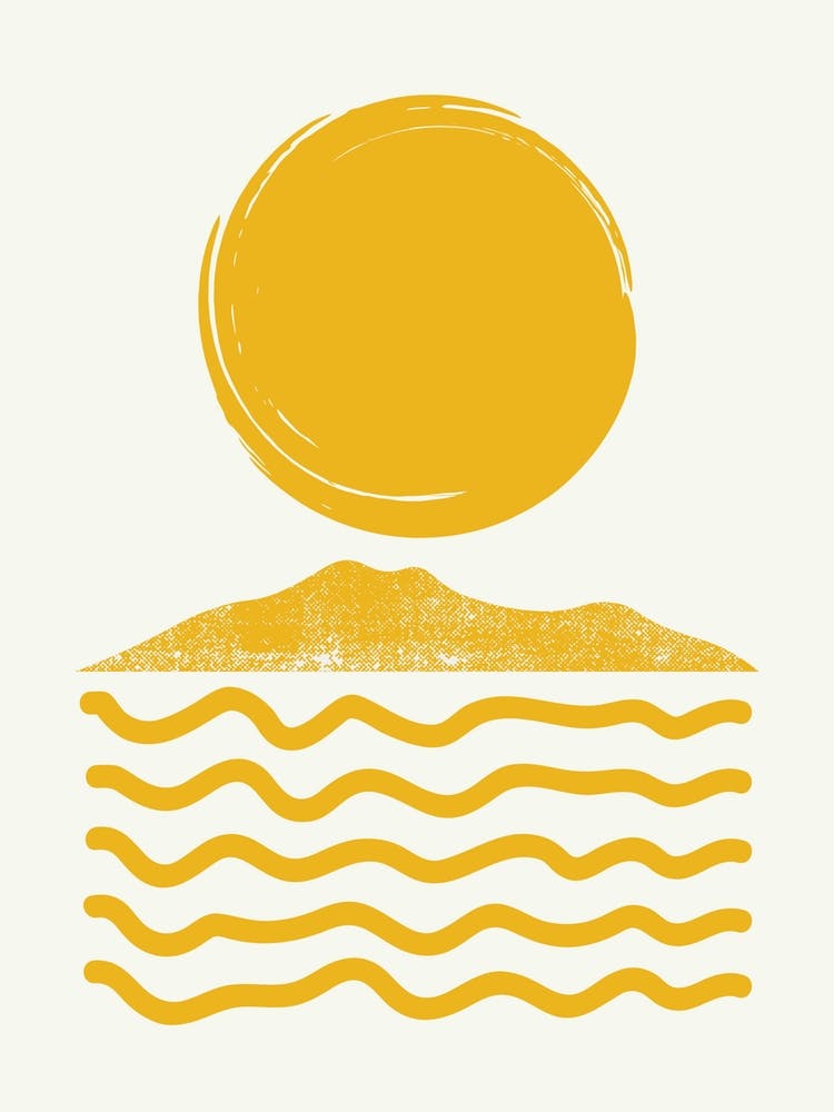Sun Over Sea