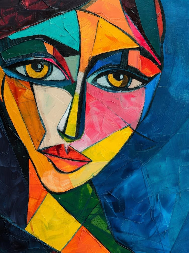 Abstract Of A Woman 30