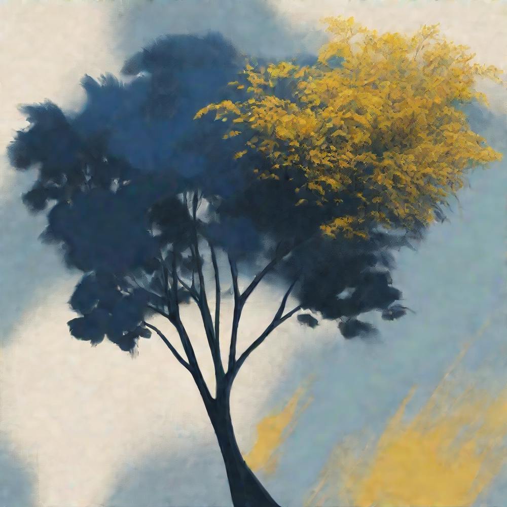 Tree painting