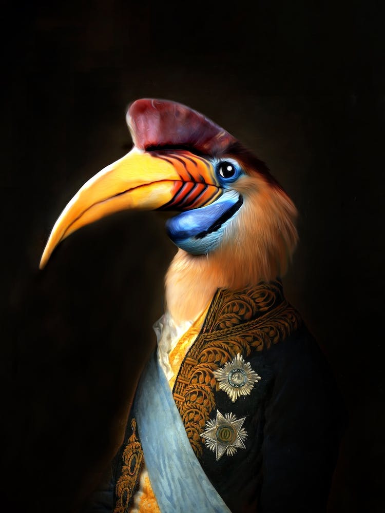Sergeant Sigmund The Toekan Pet Portraits