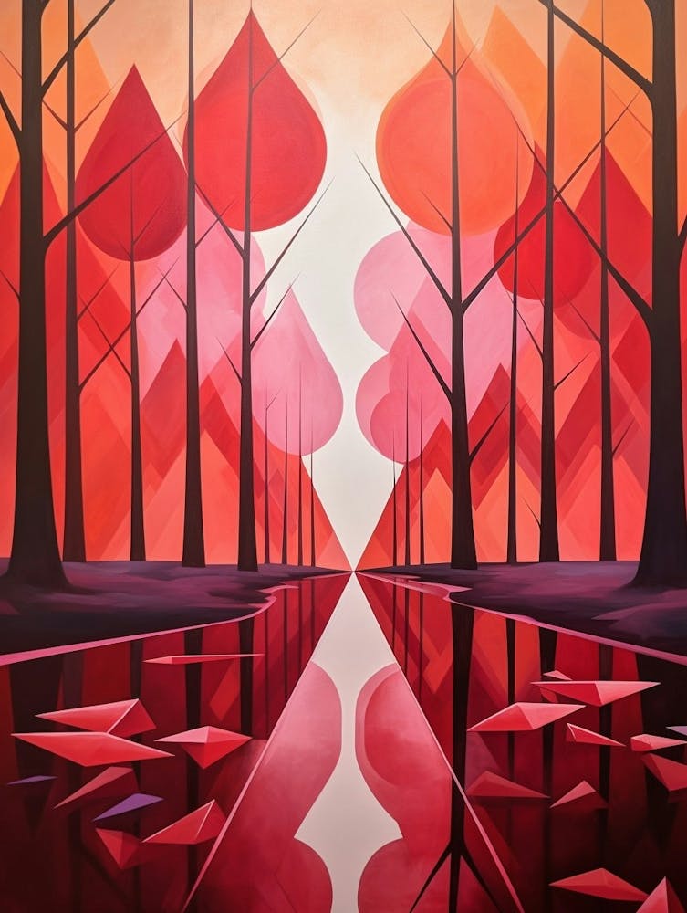 Geometric Abstraction Illustration 5