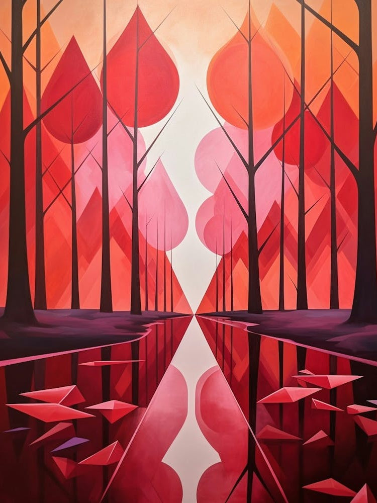 Geometric Abstraction Illustration 5