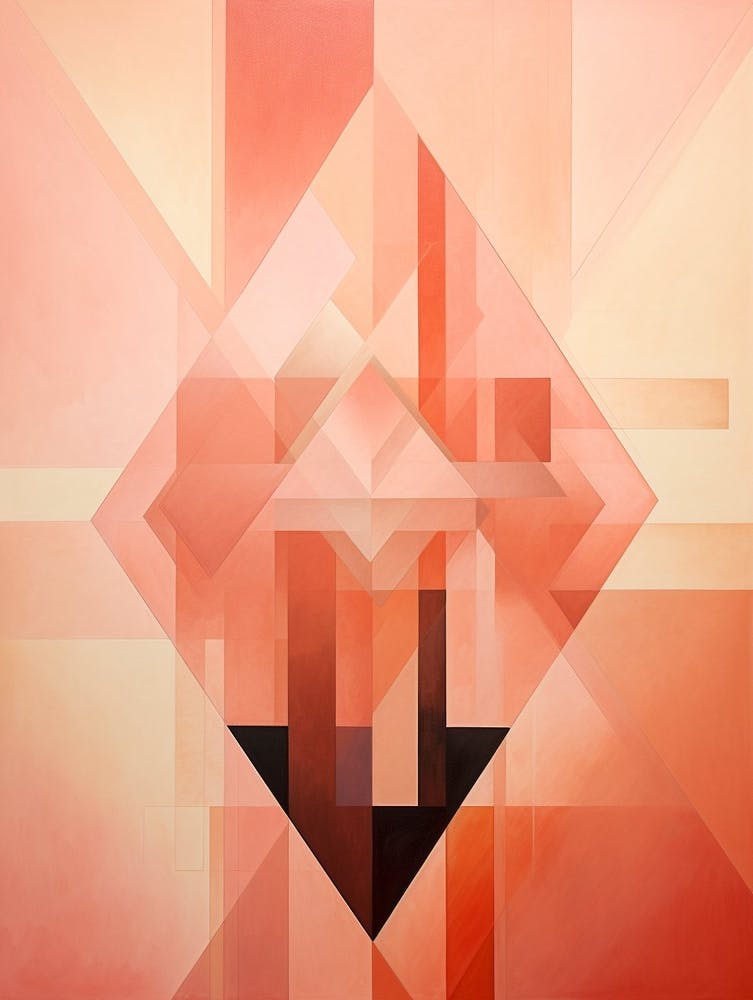 Dynamic Geometric Abstract Illustration 17