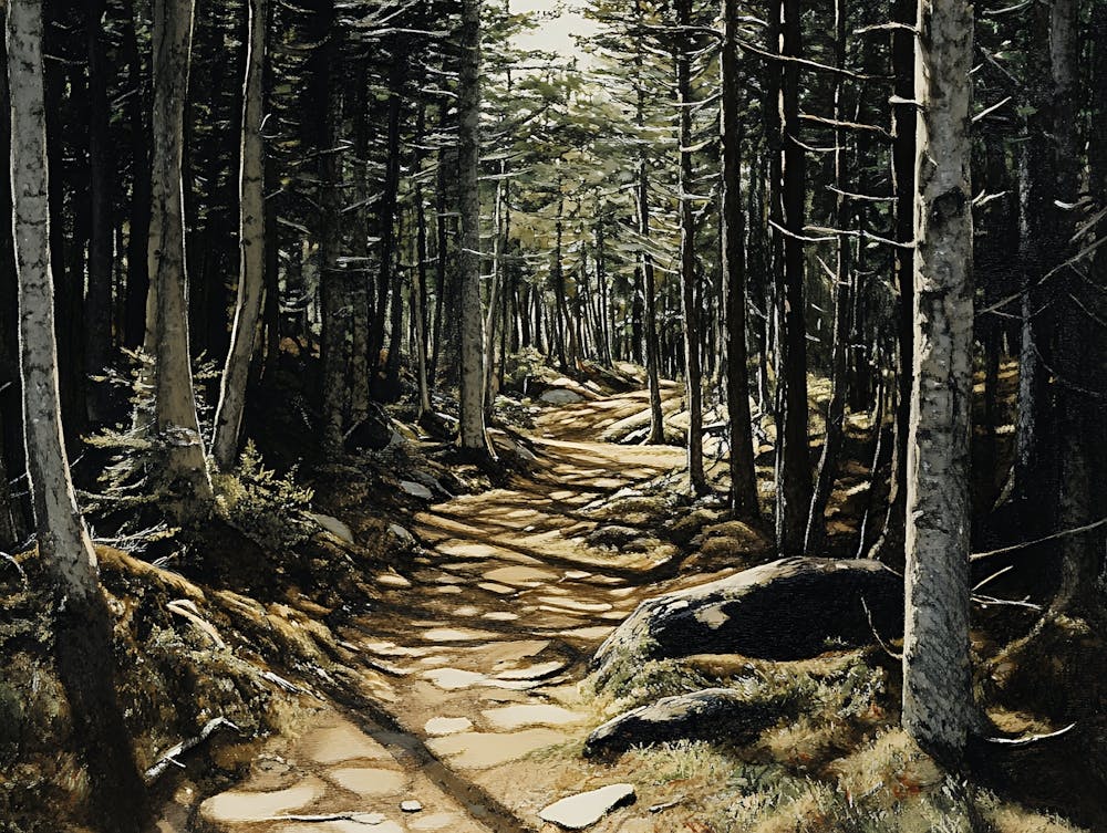 Path Through The Woods