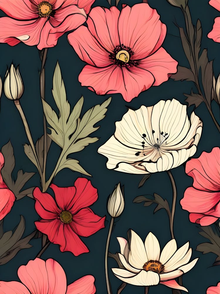 Seamless Floral Pattern 14