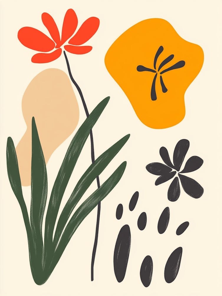 Abstract Florals